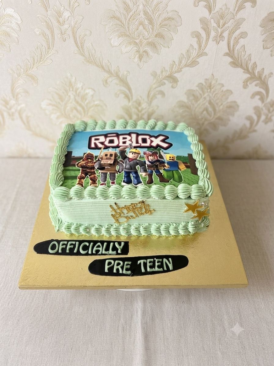 robolox theme cake